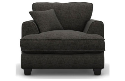 Heart of House Hampstead Fabric Chair - Charcoal